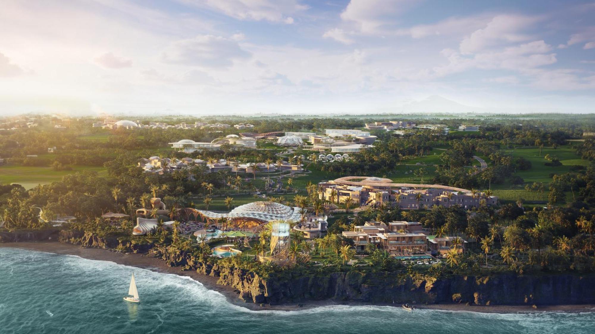 Oshom Bali At Nuanu Creative City Tanah Lot Exteriör bild